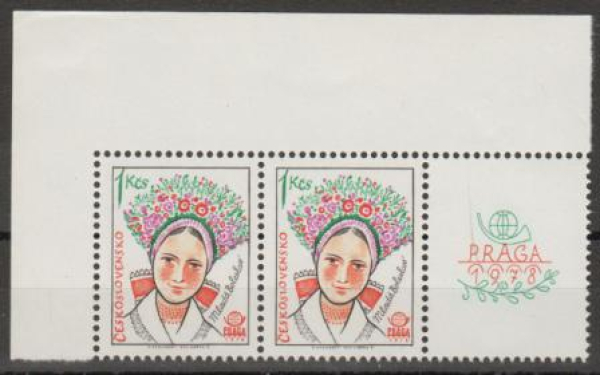2263 ZN + ZN + K vodorovně ** - 1977 - PRAGA 1978
